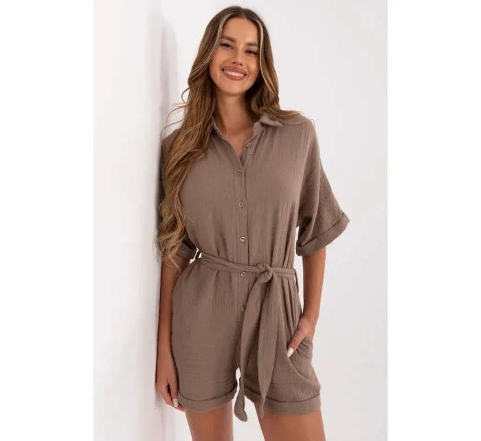 Dámský Overal model 215135 Italy Moda Dámský Overal model 215135 Italy Moda