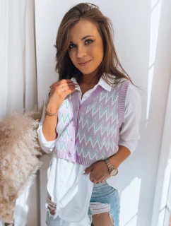 Dámská vesta LANI lila FashionStreet MY1971