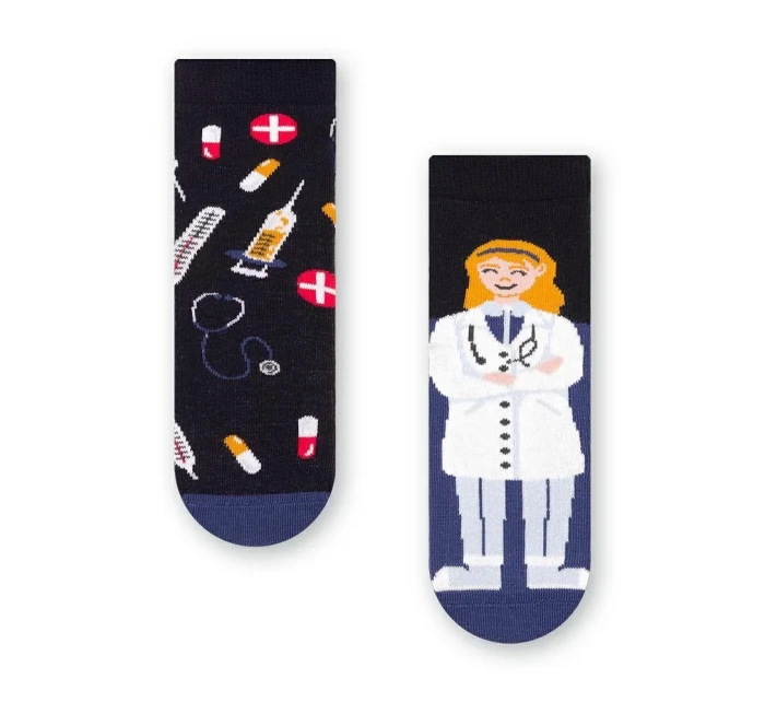 Ponožky Steven art.014 Girl Asymmetrical 26-34 Ponožky Steven art.014 Girl Asymmetrical 26-34