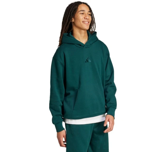 Pánské mikiny  Fleece Hoodie Green pánské model 21738003 - ADIDAS