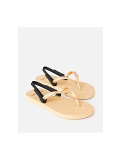 Plážové žabky RIP CURL Premium Surf Bloom O/T-Girl, zlaté