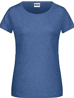 Daiber 8007 Dámské tričko z bio bavlny 02.8007 light denim melange