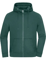 Těžká unisex oversize mikina s kapucí 02. green model 22446263 - Daiber Těžká unisex oversize mikina s kapucí 02. green model 22446263 - Daiber