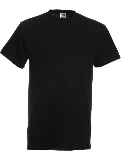 Fruit of the Loom Heavy Cotton T Tričko 16.1212 black Fruit of the Loom Heavy Cotton T Tričko 16.1212 black