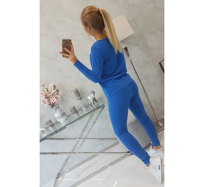 Sada na krk s chrpovou modří