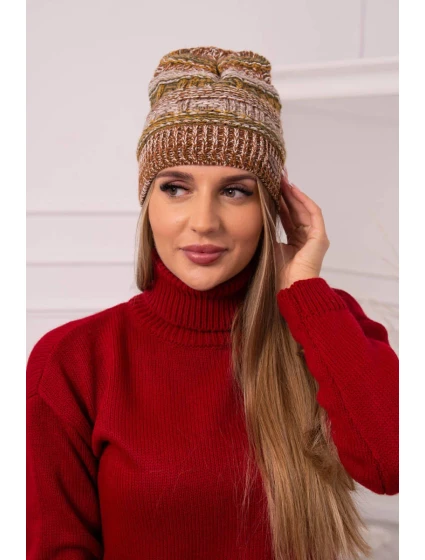 Čepice s fleecem Patrycja K254 model 18752129 - K-Fashion Čepice s fleecem Patrycja K254 model 18752129 - K-Fashion