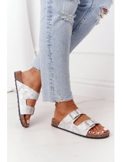 Dámské Nazouváky Stříbrné model 21553968 - EVENTO