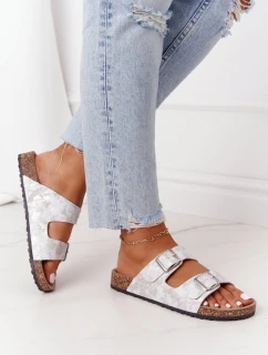 Dámské Nazouváky Stříbrné Vivio