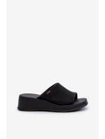 Vonné Dámské Sandály Na Výšlapu ZAXY LL285083 Černé