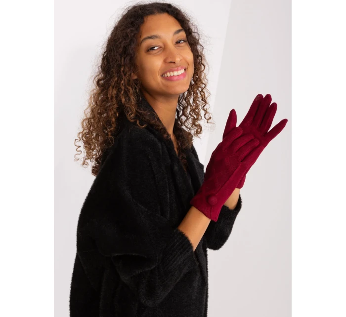 Rukavice AT RK 239501.10 bordó