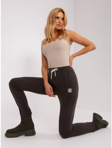 Spodnie dresowe RV DR model 21175308 ciemny khaki - FPrice Spodnie dresowe RV DR model 21175308 ciemny khaki - FPrice