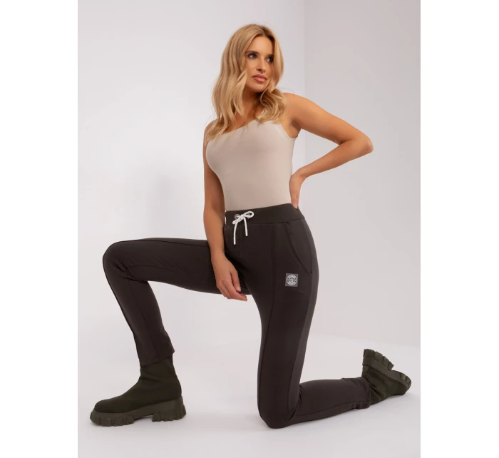 Spodnie dresowe RV DR model 21175308 ciemny khaki - FPrice Spodnie dresowe RV DR model 21175308 ciemny khaki - FPrice