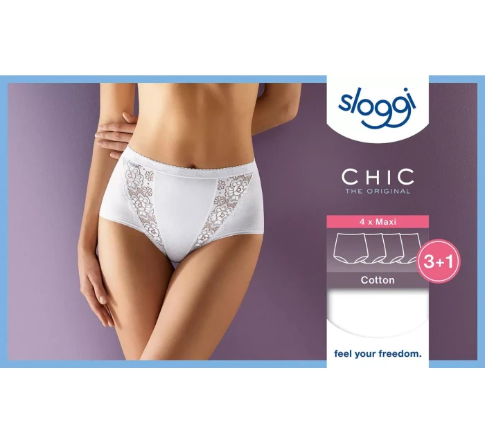 Chic Maxi model 21999351 WHITE WHITE - Sloggi Chic Maxi model 21999351 WHITE WHITE - Sloggi