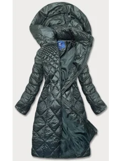 DŁUGA KURTKA PIKOWANA DAMSKA model 21244206 - Ann Gissy
