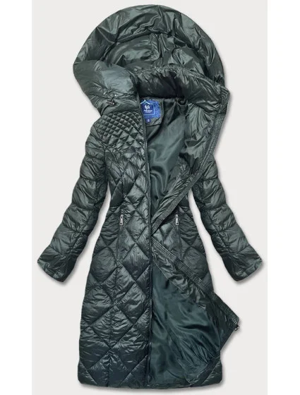 DŁUGA KURTKA PIKOWANA DAMSKA model 21244206 - Ann Gissy