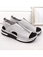 Pohodlné nazouvací sandály W model 22050723 - Rieker Pohodlné nazouvací sandály W model 22050723 - Rieker