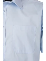 Daiber JN 680 Popelínová košile s krátkým rukávem 02.0680 light grey Daiber JN 680 Popelínová košile s krátkým rukávem 02.0680 light grey