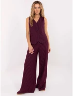 Kamizelka IT KZ model 21757343 bordowy - FPrice Kamizelka IT KZ model 21757343 bordowy - FPrice