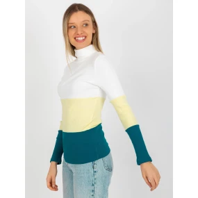 Dámská halenka RV BZ 8465 1.06P jasně žlutá - FPrice