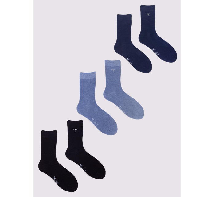 Yoclub Pánské ponožky Colours 3-Pack SKA-0127F-AA0B Multicolour