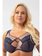 SAANVI K758/1 NAVY BLUE SOFT BRA