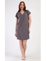 Dámská noční košile s krátkým rukávem Samanta Dámská noční košile s krátkým rukávem Samanta