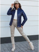 Dámská péřová bunda navy blue Dstreet model 21978719 - FashionStreet Dámská péřová bunda navy blue Dstreet model 21978719 - FashionStreet