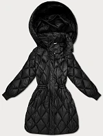 Dámská zimní bunda nadměrné velikosti Minority black (M2-6518-1)