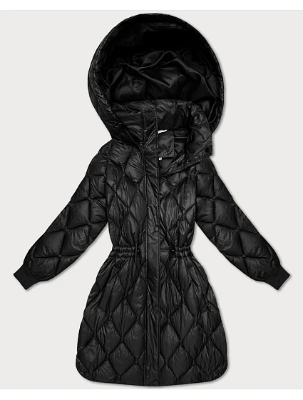 Dámská zimní bunda nadměrné velikosti Minority black (M2-6518-1) Dámská zimní bunda nadměrné velikosti Minority black (M2-6518-1)