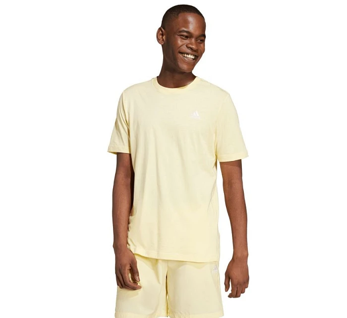 Adidas Essentials Single Jersey tričko s vyšitým malým logem M IX0121 pánské