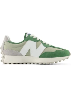 Dámské/pánské tenisky New Balance 327 sportovní boty semišově zelené (U327CE)