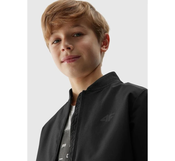 Chlapecká přechodná baseballová bunda 4F Chlapecká přechodná baseballová bunda 4F