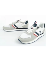 U.S. Polo ASSN. M NOBIL006-WHI sportovní obuv
