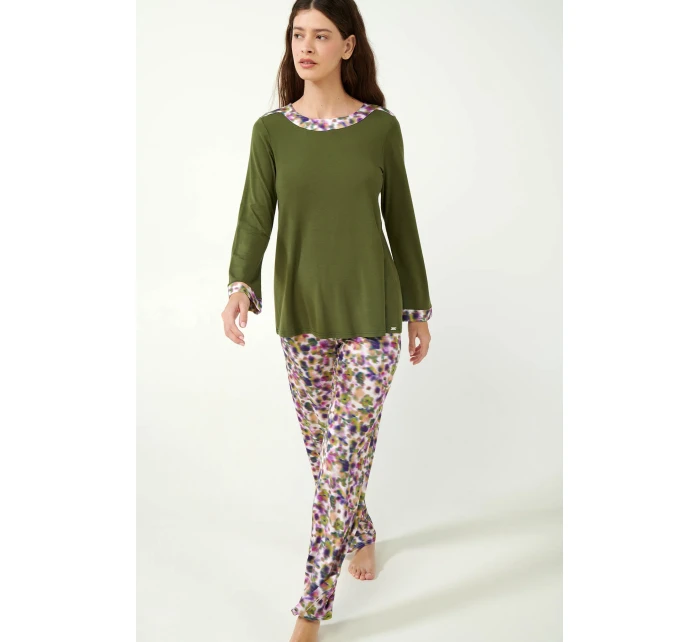 Dámské pyžamo s květinami model 20515374 - Vamp