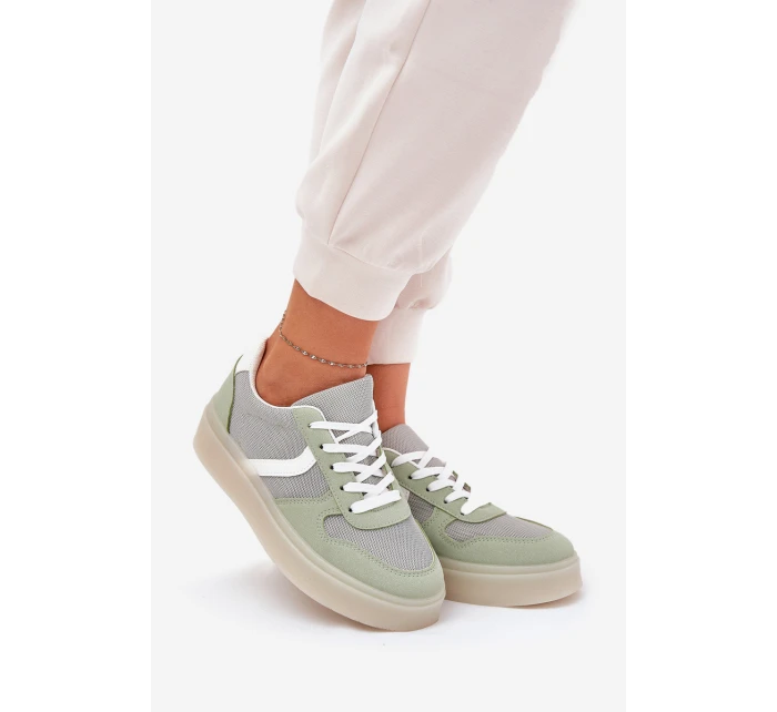 Nízké Dámské Tenisky Na Platformě Zelené model 21689159 - EVENTO