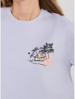 T shirt model 22027626 jasny fioletowy - FPrice