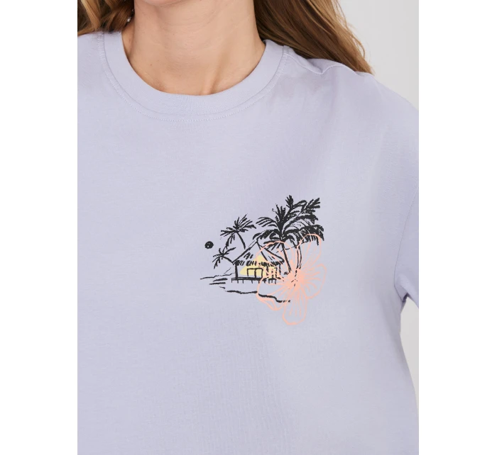 T shirt model 22027626 jasny fioletowy - FPrice