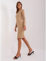 Sukienka EM SK HW 20 model 18847937 ciemny bezowy - FPrice