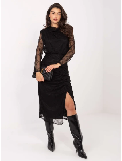 Sukienka IT SK model 21793772 czarny - FPrice Sukienka IT SK model 21793772 czarny - FPrice