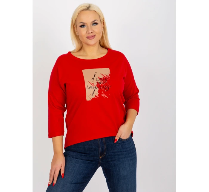 Halenka RV BZ 8484.15P červená Halenka RV BZ 8484.15P červená