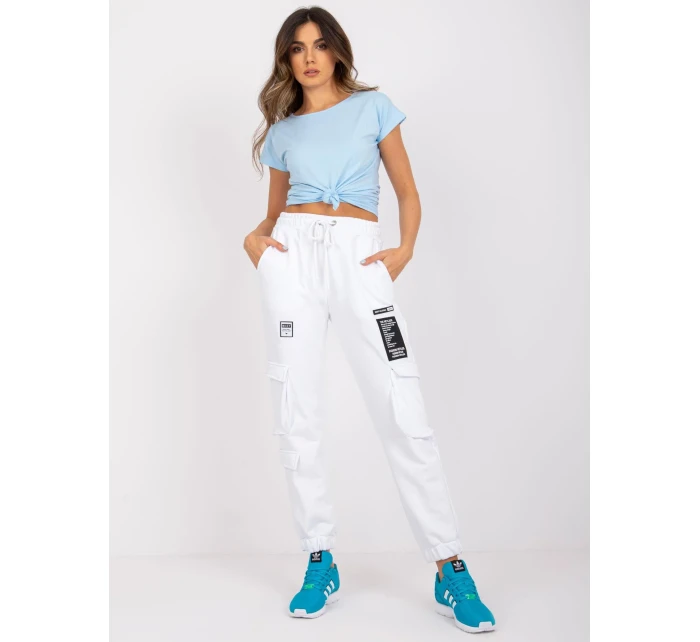 Tepláky RV DR 7461.03 bílá