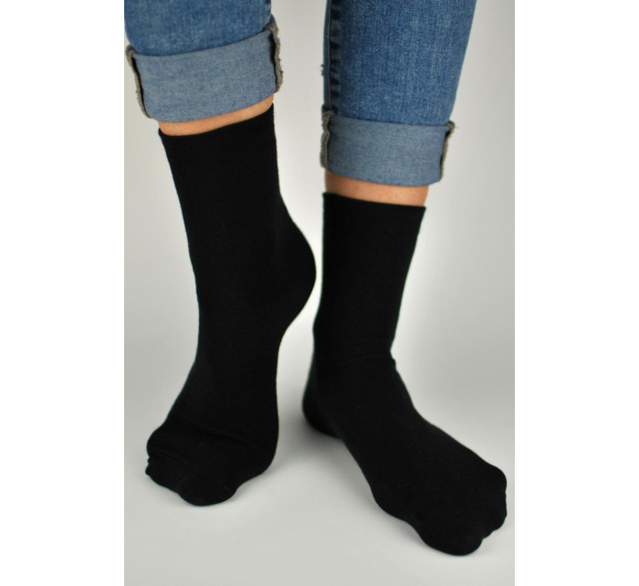 Hladké dětské bavlněné ponožky SB005