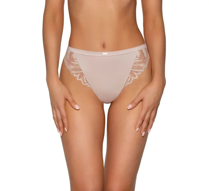 Dámské brazilky model 19722148 Yasemin beige - Ava Dámské brazilky model 19722148 Yasemin beige - Ava