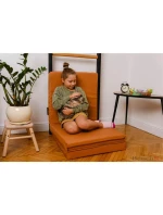 SKLÁDACÍ GYMNASTICKÁ MATRACE HNĚDÁ 180CM BENCHK SKLÁDACÍ GYMNASTICKÁ MATRACE HNĚDÁ 180CM BENCHK