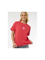Tričko RIP CURL Icons Of Surf Relaxed Tee, červené