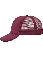 Daiber MB 70 5 panelová polyesterová síťovaná kšiltovka 03.0070 burgundy