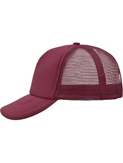 Daiber MB 70 5 panelová polyesterová síťovaná kšiltovka 03.0070 burgundy