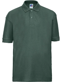 Russell Athletic 539B Dětské piqué polo 10.539B bottle green