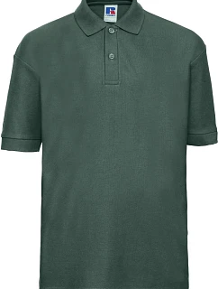 Russell Athletic 539B Dětské piqué polo 10.539B bottle green