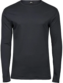 Tee Jays TJ 530 Pánské tričko Interlock s dlouhým rukávem 18.0530 dark grey